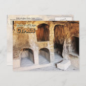 Carte Postale Tombeaux des Rois, Paphos, Chypre (Devant / Derrière)