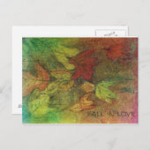 CARTE POSTALE TOMBER AMOUREUX (Devant / Derrière)