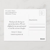 Carte Postale Tomber amoureux de l'automne | Mulberry Photo Merc (Dos)