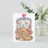 Carte Postale Tomber dans l'amour (Debout devant)