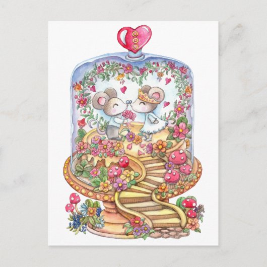 Carte Postale Tomber dans l'amour (Devant)