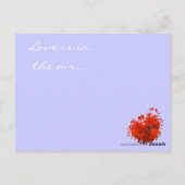 Carte Postale Tomber dans l'amour (Dos)