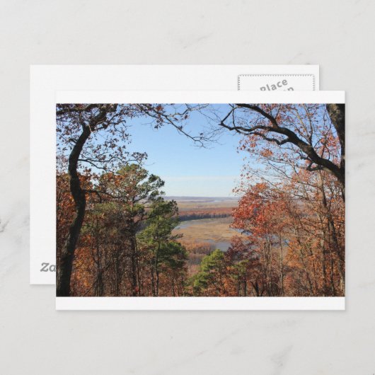 Carte Postale Tomber d'une colline (Devant / Derrière)