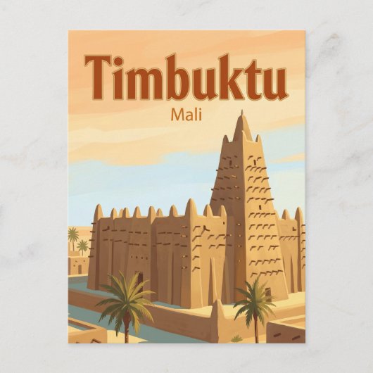 Carte Postale Tombouctou Mali (Devant)
