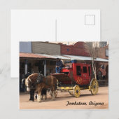 Carte Postale Tombstone, Arizona (Devant / Derrière)