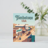 Carte Postale Tombstone USA (Debout devant)