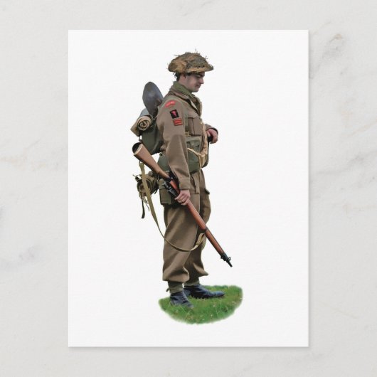 Carte Postale "Tommy" britannique 2ème guerre mondiale (Devant)