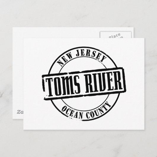 Carte Postale Toms River (Devant / Derrière)