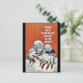 Carte Postale Ton Petit Petit Peut L'Aider À Le Rendre Fou ! (Debout devant)