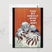 Carte Postale Ton Petit Petit Peut L'Aider À Le Rendre Fou ! (Devant / Derrière)