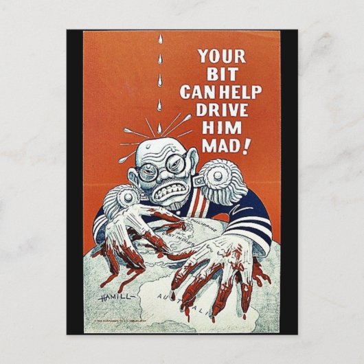 Carte Postale Ton Petit Petit Peut L'Aider À Le Rendre Fou ! (Devant)