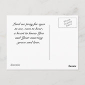 Carte Postale Ton Royaume Venez sur Terre comme dans le Ciel, Pe (Dos)