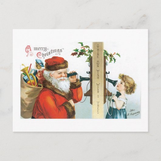 Carte Postale Ton Souhait - Souhait Je Te - Ellen Clapsaddle (Devant)