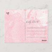 Carte Postale Ton visage me manque (Dos)