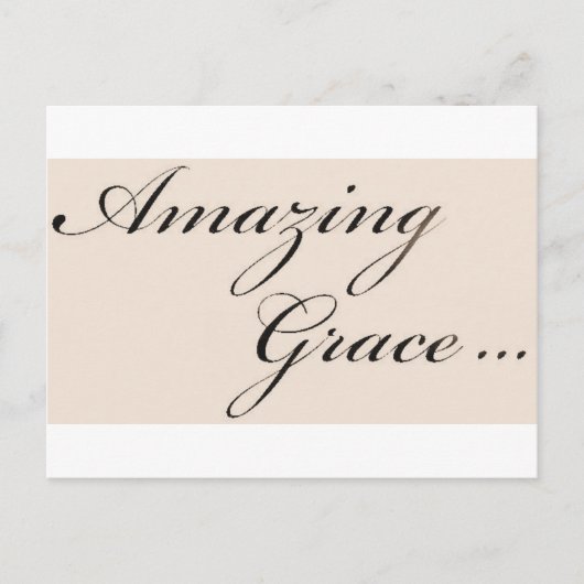 Carte Postale Toneamazinggrace (Devant)