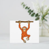 Carte Postale Tongo Chimp (Debout devant)