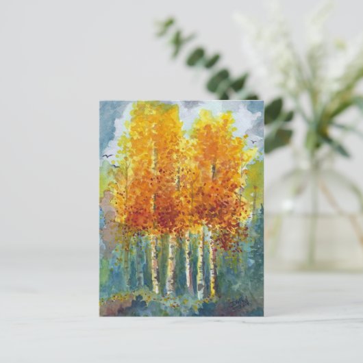 Carte Postale Tons d'automne (Debout devant)