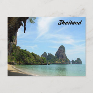 Carte Postale Tonsai Beach-Railay Beach Krabi Thailand Postcard