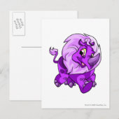 Carte Postale Tonu violet (Devant / Derrière)