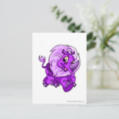 Carte Postale Tonu violet (Debout devant)