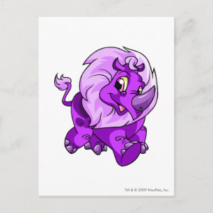Carte Postale Tonu violet