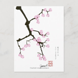 Carte Postale Tony Fernandes sakura chanceux 7