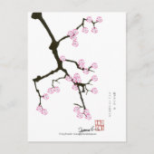 Carte Postale Tony Fernandes sakura chanceux 7 (Devant)