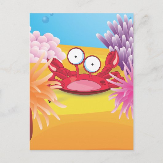 Carte Postale Tony le Crabe (Devant)