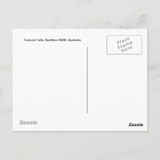 Carte Postale Tooloom Falls (Dos)