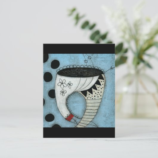 Carte postale Tooth Has Nice Pants (Debout devant)