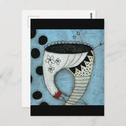 Carte postale Tooth Has Nice Pants (Devant / Derrière)