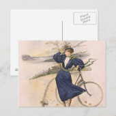 Carte Postale TOP Biking Beauté (Devant / Derrière)