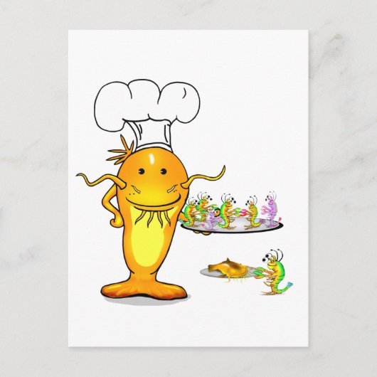 Carte Postale Top Chef Catfish (Devant)