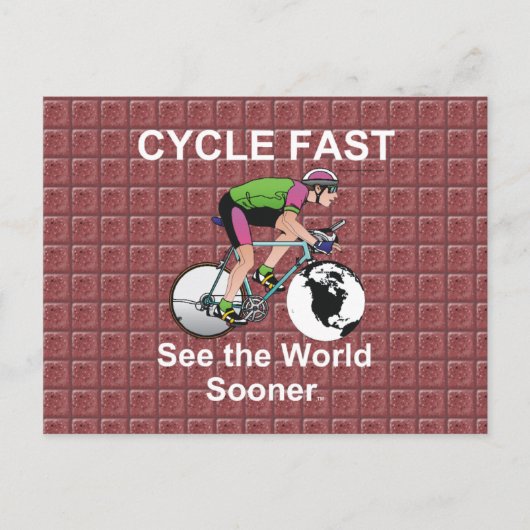 Carte Postale TOP Cycle Fast (Devant)