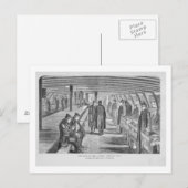 Carte Postale Top Deck du navire hospitalier "Unite" attaché à (Devant / Derrière)