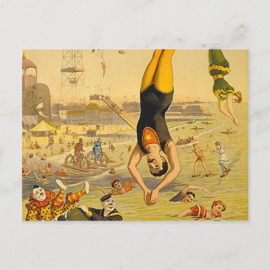 Carte Postale TOP Diving Slogan (Devant)