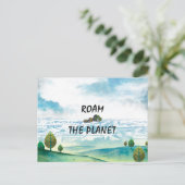 Carte Postale TOP Roam the Planet (Debout devant)