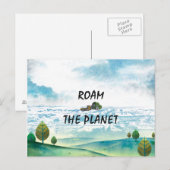 Carte Postale TOP Roam the Planet (Devant / Derrière)
