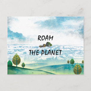Carte Postale TOP Roam the Planet