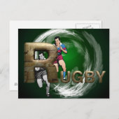 Carte Postale TOP Rugby (Devant / Derrière)