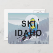 Carte Postale TOP Ski Idaho (Devant / Derrière)