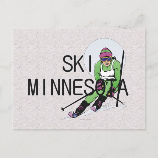 Carte Postale TOP Ski Minnesota (Devant)
