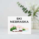 Carte Postale TOP Ski Nebraska (Debout devant)