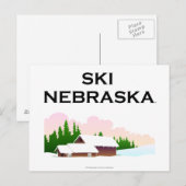 Carte Postale TOP Ski Nebraska (Devant / Derrière)