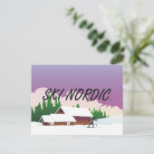 Carte Postale TOP Ski nordique (Debout devant)