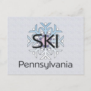 Carte Postale TOP Ski Pennsylvanie