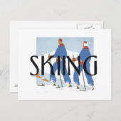 Carte Postale TOP Skiing (Devant / Derrière)