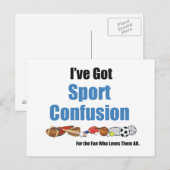 Carte Postale TOP Sport Confusion (Devant / Derrière)