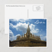 Carte Postale top stupa (Devant / Derrière)