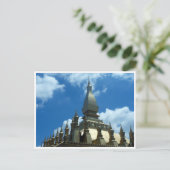 Carte Postale top stupa d'or (Debout devant)